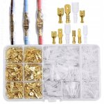 Jeu de connecteurs lectriques avec couvercle en coffret 450 pcs.