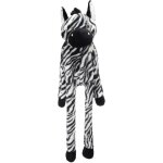 Jeu geant sonore pour chien zebre en peluche