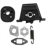 Jeu de joints d'espacement d'adaptateur de carburateur adapt� � la tron�onneuse poulan 2050 2075 2150 ...