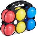Jeu de petanque avec 6 boules