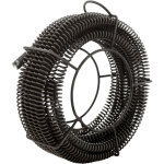 Jeu de spirales de nettoyage pour tuyaux � ressort (diam�tre 22 mm, longueur totale 14 m, largeur des ...