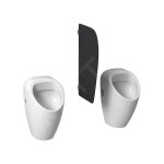 Jika - split - paroi de sparation pour urinoir, gris h44j6010003011