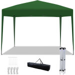 Jiubiaz barnum pliant 3x3 m imperm�able ? tente pliante r�glable en hauteur, pavillon de jardin portable ...