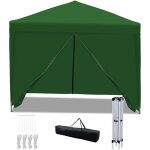 Jiubiaz barnum pliant 3x3 m r�sistant � la pluie, tente pliante robuste pour jardin, camping et �v�nements ...