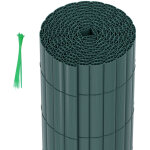 Jiubiaz canisse en pvc jardin balcon terrasse ? brise - vue et brise - vent, stable et facile � couper ...