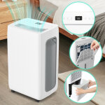 Jiubiaz d�shumidificateur d'air, d�shumidificateur anti moisissure portable silencieux 43db, minuterie ...