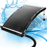 Jiubiaz syst�me de chauffage pour piscine - magnifique panneau de chauffage solaire de piscine courb� ...