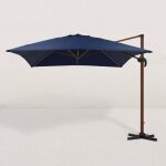Jj. - parasol dport carr effet bois 300x400 cm