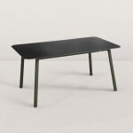 Jj. - table de jardin aluminium et c�ramique 180cm jade - 6 / 8 pers.