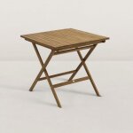 Jj. - table de jardin en bois pliante 80 cm june - 2 / 4 pers. Jj. - table de jardin en bois pliante 80 cm june - 2 / 4 pers.