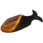Joe sayegh - poisson - coupelle en sabot naturel artisanale - 12. 5x5. 5cm - dcoration ethnique unique ...