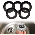 Joints de bonde d'�vier, joints en caoutchouc pour bonde d'�vier, joints de cr�pine, kit de 5 joints ...