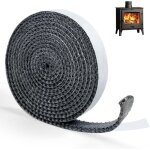 Joint de chemine autocollant, joint insert chemine, joint d'tanchit fibre de verre pour pole, chemine, ...
