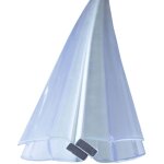 Joint de douche joint magnétique pour portes de douche, 2m transparent angle de fermeture de 90 et 180 ... Joint de douche joint magnétique pour portes de douche, 2m transparent angle de fermeture de 90 et 180 ...