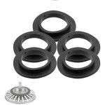 Joint d'�tanch�it� pour bonde de baignoire, bonde d'�vier, lavabo, joint � l�vre, joint en caoutchouc ...