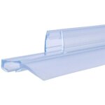 Joint d'tanchit de douche translucide, bas de porte de douche, universel, 1000 mm recoupable, pour ...