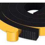 Joint d'�tanch�it� isolant pour fen�tres et portes, en mousse de caoutchouc adh�sive, r�sistant au froid ...