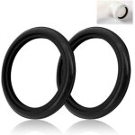 Joints d'�tanch�it� pour tuyau de chasse d'eau de r�servoir de wc, 2 joints � l�vre, compatibles avec ...