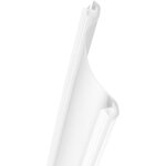 Joint d'tanchit vertical, blanc, pour pare - baignoire, universel, 1600 mm recoupable, pour paroi ...