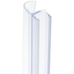 Joint d'étanchéité vertical translucide, pour pare - baignoire, universel, 1600 mm recoupable, pour porte ... Joint d'étanchéité vertical translucide, pour pare - baignoire, universel, 1600 mm recoupable, pour porte ...