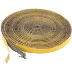 Joint insert chemine, 3mm x 10mm x 4m joints tress auto - adhsive rsistante  la chaleur pour porte ...