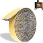 Joint insert chemine, joint de chemine autocollant, joint fibre verre plat joint de pole  bois joint ...