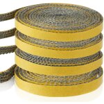 Joint insert chemin�e, joint de po�le � bois, joints tress� auto - adh�sive pour po�le, chaleur, chemin�e, ...