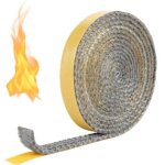 Joint insert chemin�e, joints tress� auto - adh�sive pour po�le, chemin�e, tube poele, porte de four, ...