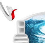 Joint porte douche 2m, joint etancheite douche, joint bas de paroi de douche, bande etancheite douche ...