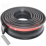 Joint de porte de garage universel de 3 m, bande d'tanchit en caoutchouc pour porte de garage multifonction ...