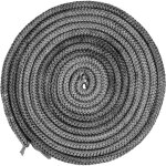 Joint de porte de po�le � bois ?corde en fibre de verre de po�le � bois, 10 mm joint de chemin�e r�sistant ...