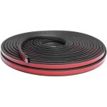 Joint de porti�re de voiture, 12mm 6mm 12 m�tres de long, autocollant, en caoutchouc, avec double trou, ...