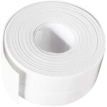 [jamais utilis�] joint silicone blanc salle de bain, ruban d'�tanch�it�, bande etancheite autocollante�tanche ...
