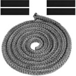 Joint tress� pour insert et po�le, 10mm x 3m joint en fibre de verre avec 4 ruban, joint r�fractaire, ...