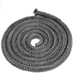 Joint tress� pour insert et po�le, 12mm x 2, 5m joint en fibre , joint r�fractaire, joint insert chemin�e ...