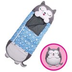 Joli sac de couchage et oreiller 2 en 1 happy nappers pour enfant 135 50 cm couette adapt�e � toutes ...