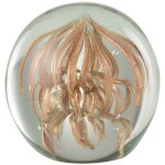 Jolipa - presse - papier bronze en verre 10 cm