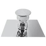Joncoux kit de finition haut de conduit - mod�le apollo - pour po�le � pellets - inox - �80 350 / 350 ...