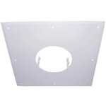 Joncoux plaque de propret� - 300x300mm - blanche - pour conduit de diam�tre 100mm