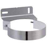 Joncoux - raccord pole  granuls tanche apollo pellets - diamtre 80 / 125 - bride fixation - noir ...