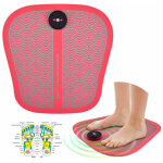 Joorrtmassage de physioth�rapie ems coussin de pied �lectrique masseur vibrant rechargeable par usb masseur ...