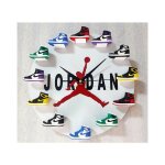 Modèle de chaussure en 3d horloge aj horloge murale silencieuse à quartz à piles ronde maison moderne ... Modèle de chaussure en 3d horloge aj horloge murale silencieuse à quartz à piles ronde maison moderne ...