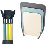 Joseph joseph ensemble 3 planches � d�couper + 5 ustensiles