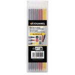 Jouanel - etui de 9 mines de rechange pour porte - mine (5 graphites, 2 rouges et 2 jaunes) - pmtrac ...
