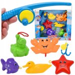 Jouet de bain avec canne À pêche jeu de bain accessoires de salle de bain Jouet de bain avec canne À pêche jeu de bain accessoires de salle de bain