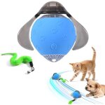 Jouet balle interactif pour chat, 2025 nouvelle luciole rechargeable smartball chat intrieur avec queue ...
