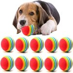 Jouets chiens mini balles mignonnes (10 pcs) ? balles � m�cher pour chiots ? tennis ball ludiques