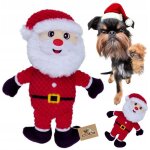 Jouet pour chien père noël, peluche couinante pour les fêtes Jouet pour chien père noël, peluche couinante pour les fêtes