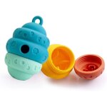 Jouet pour chiot, puzzle en silicone, mini distributeur de croquettes � l�chage lent, forme alv�ol�e, ...