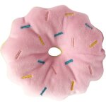 Jouets en forme de beignet pour chien, rsistant aux morsures, meulage des dents, soulage l'ennui, dessin ...